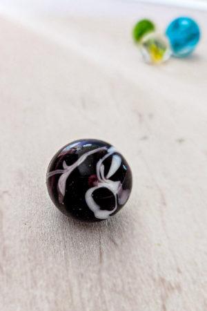 Billes en verre de Murano, faite à la main au chalumeau