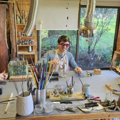 Participer à un atelier verrier au chalumeau
